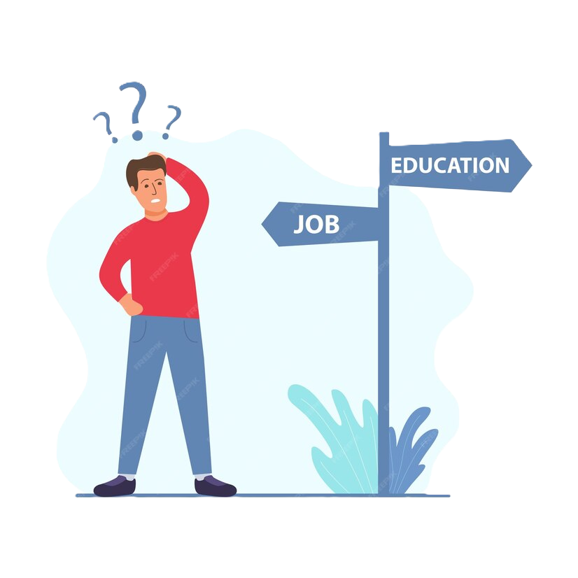 Career guidance illustration